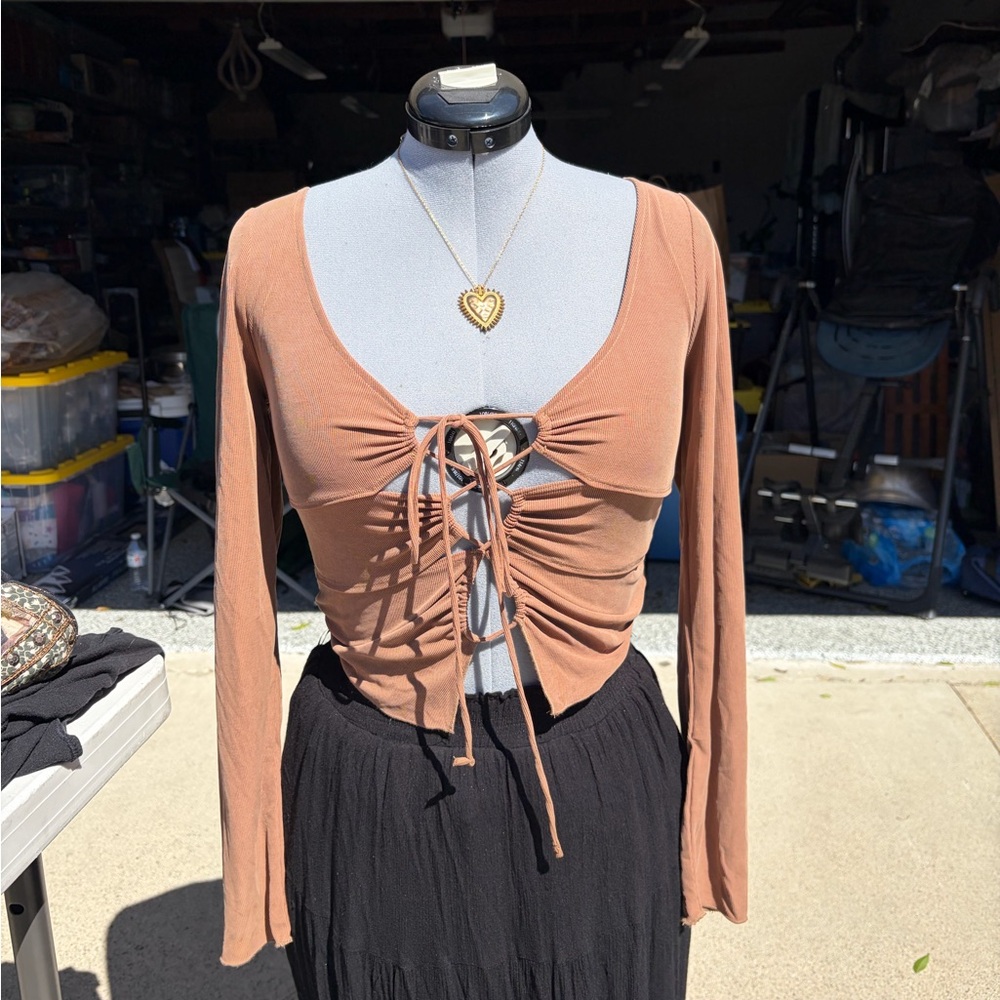 Urban outfitters tie up top